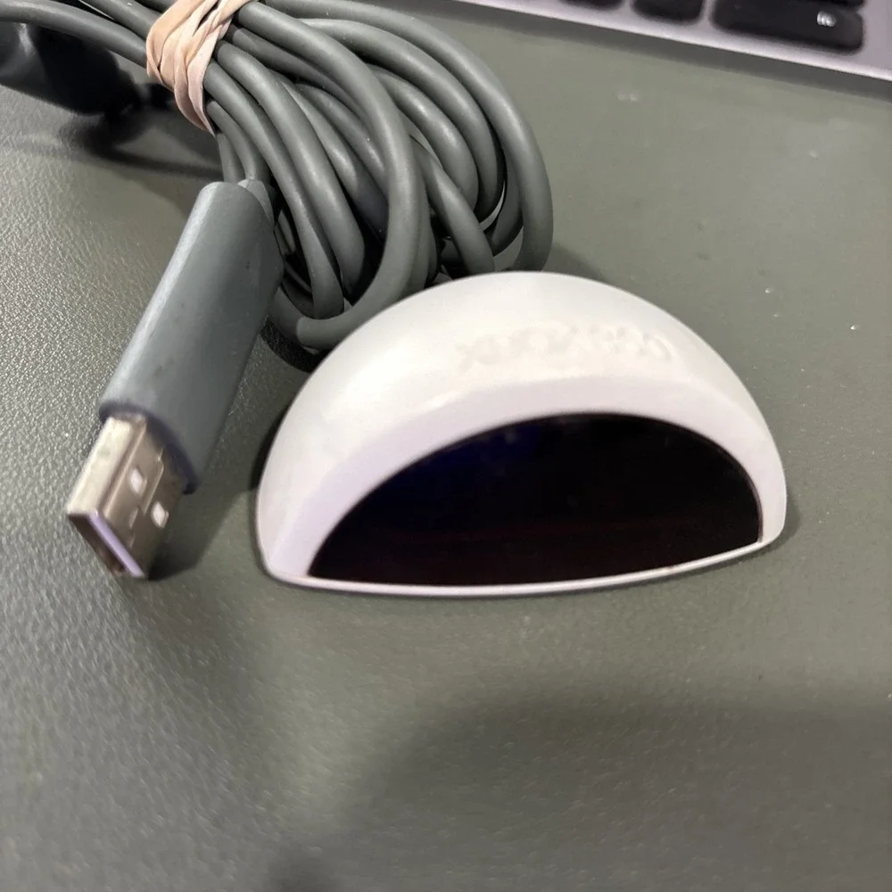 Official Microsoft Xbox 360 USB Big Button IR Receiver 1138 OEM WORKS